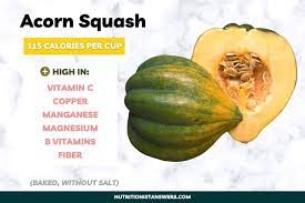 acorn squash nutrition is it good for