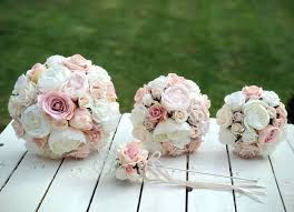 artificial wedding flowers and bridal