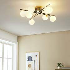 Warm And Modern Ceiling Light Black And