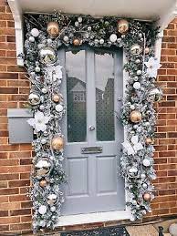 door arch garland wreath