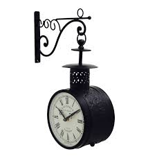 9x5x15 Inch Double Sided Wall Clock