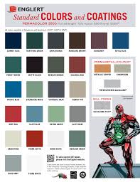 Englert Color Chart Roof Colors Metal Roof Colors Metal