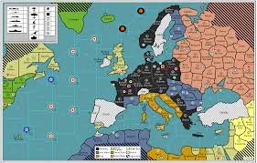Illustrating allied powers, central powers, neutral powers, and principal railways. Europe Spring 1941 Map Axis Allies Org Forums