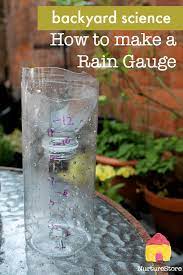 An empty jar or plastic bottle ( remove labels ) permanent marker. How To Make A Rain Gauge Backyard Science Experiment Nurturestore