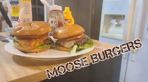 smashed moose burgers you