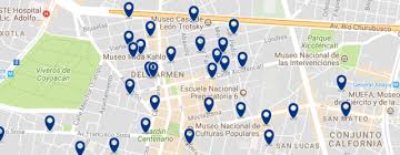 How to get map of metro and instructions? Best Areas To Stay In Mexico City