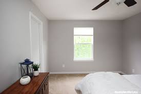 Guest Bedroom Paint Progress Grey