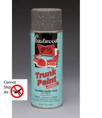 Trunk Spatter Spray Paint Gray White