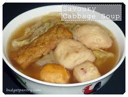 chinese soup napa cabbage soup with