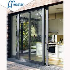 Canada Style Frosted Glass Pocket Door