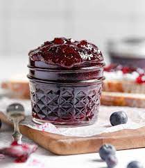 homemade blueberry jam brown e baker