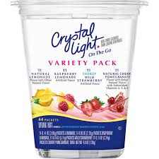Crystal Light On The Go Drink Mix Variety 44 Ct