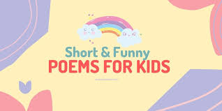 30 short funny poems for kids in