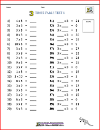 maths times tables worksheets 9 times