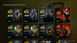 23 characters are unlocked from the beginning. How Do I Access My Dlc Or Add On Content Mortal Kombat Games