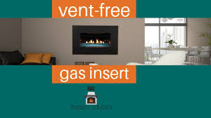 how a vent free gas fireplace insert