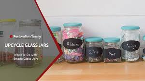 Upcycle Glass Jars At Home
