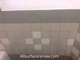 refinishing tile floor and walls you