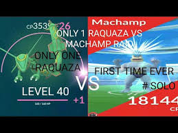 Rayquaza Max Cp For All Levels Pokemon Go