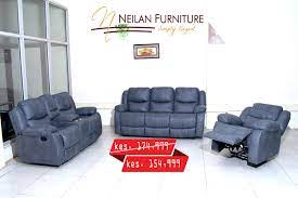 quality recliner sofa set on in