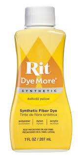rit dyemore for synthetics daffodil