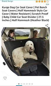 Kurgo Dog Car Seat Cover Pet Bench