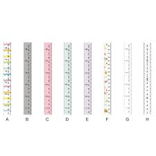 Child Height Ruler Hanging Height Growth Chart With Wood Frame Canvas Fabric For Children Height