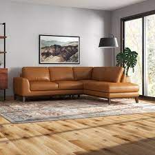 Leather Corner Sectional Sofa
