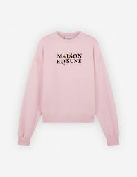Maison Kitsune Women's Flowers Comfort Sweatshirt