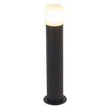 Outdoor Lamp Black With Opal White