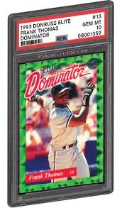 Jan 31, 2021 · the 1980 topps rickey henderson rookie card, the 1989 upper deck ken griffey jr. Top 20 Frank Thomas Rookie Card Inserts Psa Graded Value
