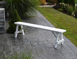 Pine Wood Traditional Backless Bench