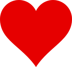 Image result for red heart clipart