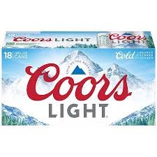 coors light american light lager beer