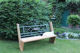 Garden Bench Made From Recycled