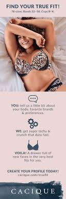 The Cacique Bra Fit Finder Is One Online Quiz You Dont Want