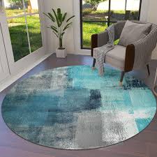 large round area rug for living room