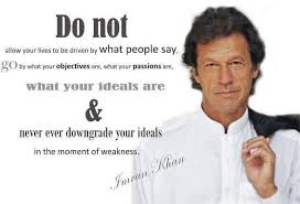 Wise words from Imran Khan | Inspirational People | Pinterest ... via Relatably.com