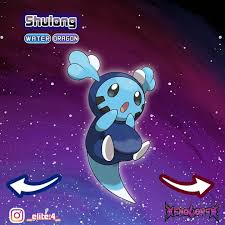 Shulong is your Water/Dragon-Type partner Pokémon during your journey  through Eldiw. It may hold a secret. . . . #fake… | Pokemon, Pokemon  eeveelutions, New pokemon