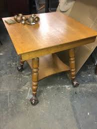 Wow Vintage Quartersawn Oak Table With
