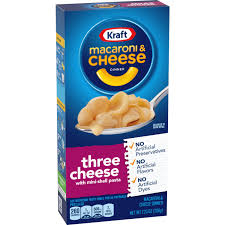 kraft three cheese macaroni cheese dinner
