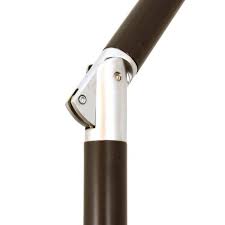 Collar Tilt Crank Lift Patio Umbrella