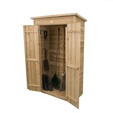 Forest Tall Pent Wooden Garden Storage