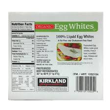 kirkland signature organic egg whites