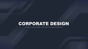 corporate powerpoint template design