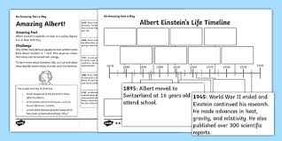 Amazing Albert Einstein Worksheet Pdf