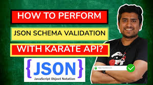 karate json schema validation karate