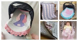 6 Car Seat Blanket Knitting Patterns