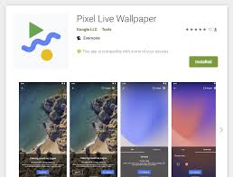 pixel live wallpaper app arrives on