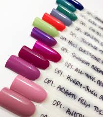 opi tokyo collection swatches review